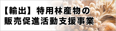 【輸出】特用林産物の販売促進活動支援事業